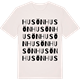Vintage White t-shirt med Husön ordlek t-shirt