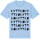 Blue Soul t-shirt med Hyttbo ordlek t-shirt