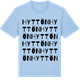 Blue Soul t-shirt med Hyttön ordlek t-shirt