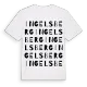 Ingelsberg ordlek t-shirt