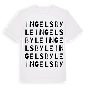 Ingelsbyle ordlek t-shirt – ekologisk bomull t-shirt från Pinshirt