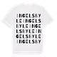 Ingelsbyle ordlek t-shirt