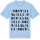 Blue Soul t-shirt med Ingevallskulle ordlek t-shirt