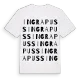 Ingrapuss ordlek t-shirt