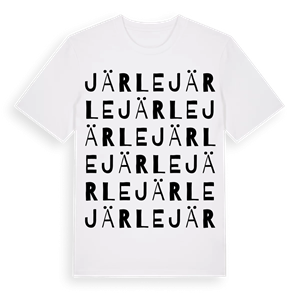 Järle ordlek t-shirt – ekologisk bomull t-shirt från Pinshirt