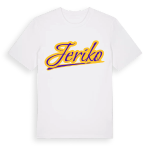 Jeriko baseball t-shirt – ekologisk bomull t-shirt från Pinshirt