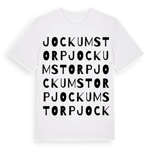 Jockumstorp ordlek t-shirt – ekologisk bomull t-shirt från Pinshirt
