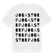Jogastorp ordlek t-shirt