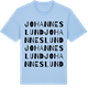 Blue Soul t-shirt med Johanneslund ordlek t-shirt