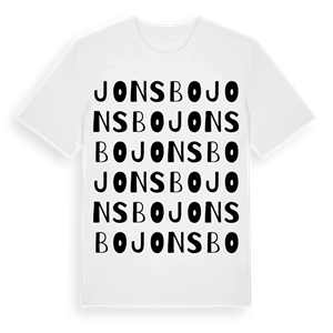 Jonsbo ordlek t-shirt – ekologisk bomull t-shirt från PinShirt