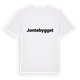 Jontebygget fetstil t-shirt