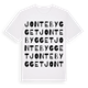 Jontebygget ordlek t-shirt