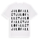 Julöfallet ordlek t-shirt