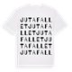 Jutafallet ordlek t-shirt