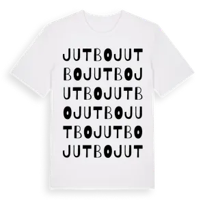 Jutbo ordlek t-shirt – ekologisk bomull t-shirt från Pinshirt