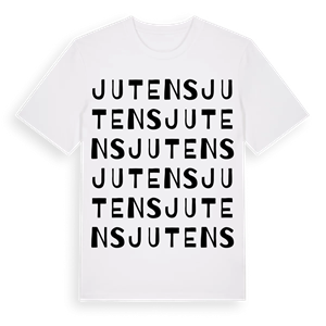 Jutens ordlek t-shirt – ekologisk bomull t-shirt från Pinshirt
