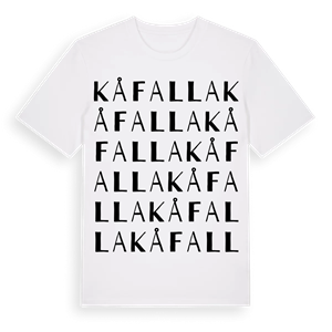 Kåfalla ordlek t-shirt – ekologisk bomull t-shirt från Pinshirt