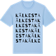 Blue Soul t-shirt med Kälkesta ordlek t-shirt