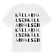 Källarhalsen ordlek t-shirt