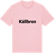 Pink Cotton t-shirt med Källbron fetstil t-shirt