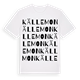 Källemon ordlek t-shirt