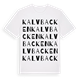 Kalvbacken ordlek t-shirt