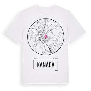 Kanada t-shirt – ekologisk bomull t-shirt från Pinshirt