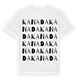 Kanada ordlek t-shirt