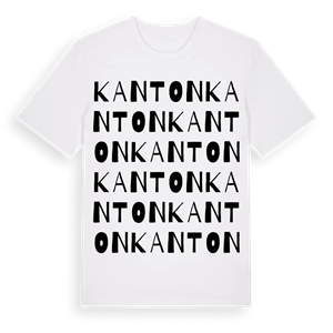 Kanton ordlek t-shirt – ekologisk bomull t-shirt från Pinshirt