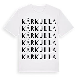 Kårkulla ordlek t-shirt – ekologisk bomull t-shirt från Pinshirt