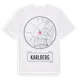 White t-shirt med Karlberg t-shirt