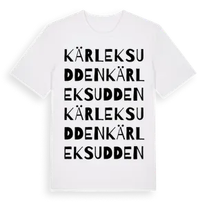 Kärleksudden ordlek t-shirt – ekologisk bomull t-shirt från Pinshirt