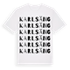 Karlsäng ordlek t-shirt