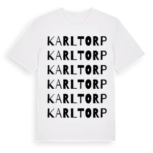 Karltorp ordlek t-shirt – ekologisk bomull t-shirt från Pinshirt