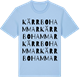 Blue Soul t-shirt med Kärrbohammar ordlek t-shirt