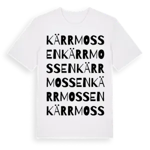 Kärrmossen ordlek t-shirt – ekologisk bomull t-shirt från Pinshirt