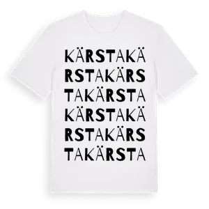 Kärsta ordlek t-shirt – ekologisk bomull t-shirt från Pinshirt