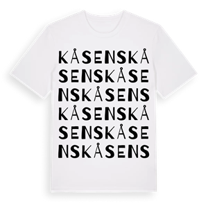Kåsens ordlek t-shirt – ekologisk bomull t-shirt från Pinshirt