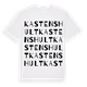 Kastenshult ordlek t-shirt