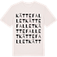 Vintage White t-shirt med Kättefallet ordlek t-shirt