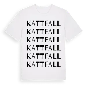 Kattfall ordlek t-shirt – ekologisk bomull t-shirt från Pinshirt