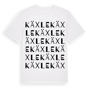 Käxle ordlek t-shirt – ekologisk bomull t-shirt från Pinshirt