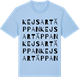 Blue Soul t-shirt med Kejsartäppan ordlek t-shirt