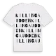 Killingaudden ordlek t-shirt