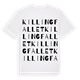 Killingfallet ordlek t-shirt