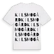 Kilsmo gård ordlek t-shirt