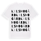 Kilsmo gård ordlek t-shirt