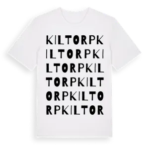 Kiltorp ordlek t-shirt – ekologisk bomull t-shirt från Pinshirt