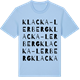 Blue Soul t-shirt med Klacka-Lerberg ordlek t-shirt