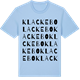 Blue Soul t-shirt med Klackebo ordlek t-shirt